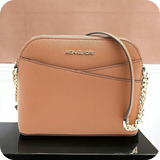 マイケルコース MICHAEL KORS ショルダーバッグ 35F1GTVC6T-LUGGAGE レディース アウトレット ブラウン ゴールド金具 WQ00046848