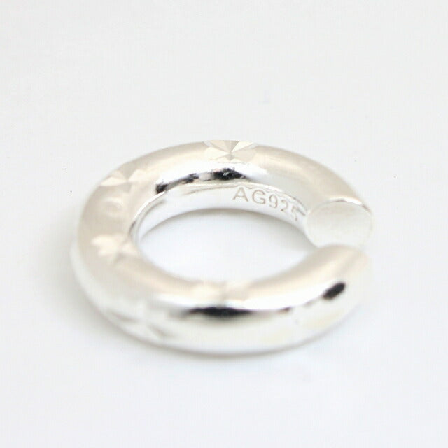 サスキア ディツ SASKIA DIEZ イヤーカフ スター彫刻 048-05-05-000-09-20-slv レディース BOLD EARCUFF NO2 STAR シルバー WQ00047296