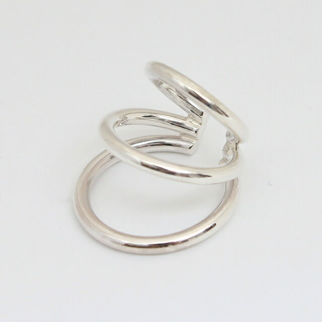 サスキア ディツ SASKIA DIEZ イヤーカフ 045-05-09-000-09-20-slv レディース WIRE BOLD EARCUFF TRIPLE シルバー WQ00047304