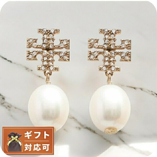 トリーバーチ TORY BURCH ピアス 60525-137 レディース パール KIRA PAVE PEARL DROP EARRING ゴールド WQ00047646