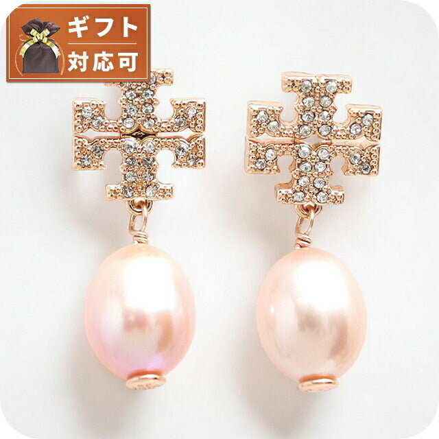 トリーバーチ TORY BURCH ピアス 60525-955 レディース パール KIRA PAVE PEARL DROP EARRING ローズゴールド WQ00047656