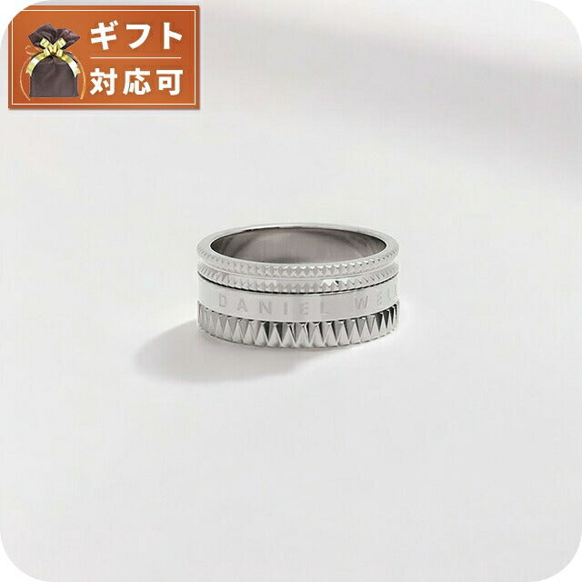ダニエルウェリントン DANIEL WELLINGTON リング DW00400204 レディース エレベーション リング ELEVATION RING シルバー WQ00047750