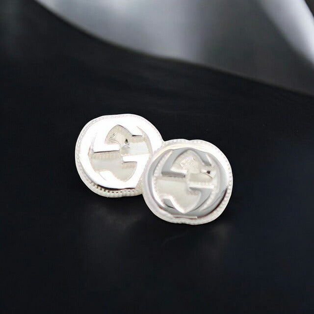 グッチ GUCCI ピアス 479227-J8400-8106 メンズ レディース インターロッキングG スタッド シルバー WQ00047796