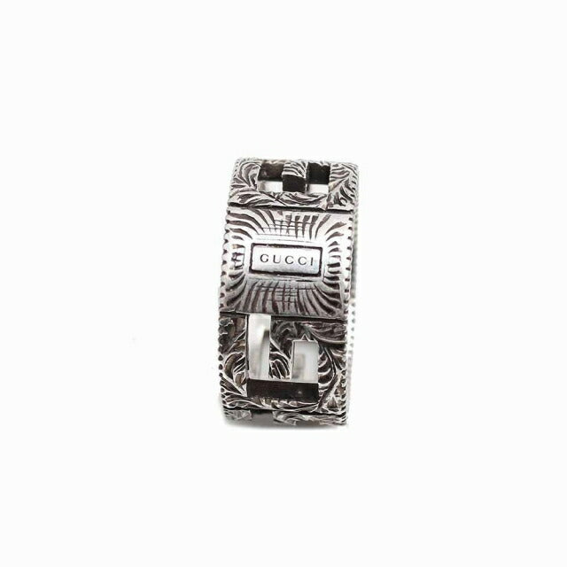 グッチ GUCCI リング 551918-J8400-0811-11 メンズ レディース スクエアG Gキューブ シルバー WQ00047797