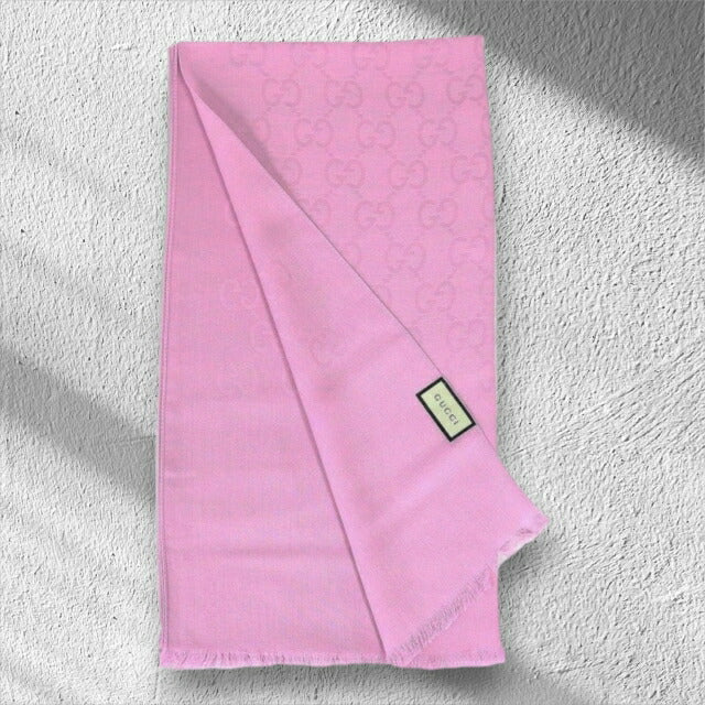 グッチ GUCCI ストール マフラー ロゴ GG メンズ 165904-3G646-6900 レディース ピンク WQ00048181