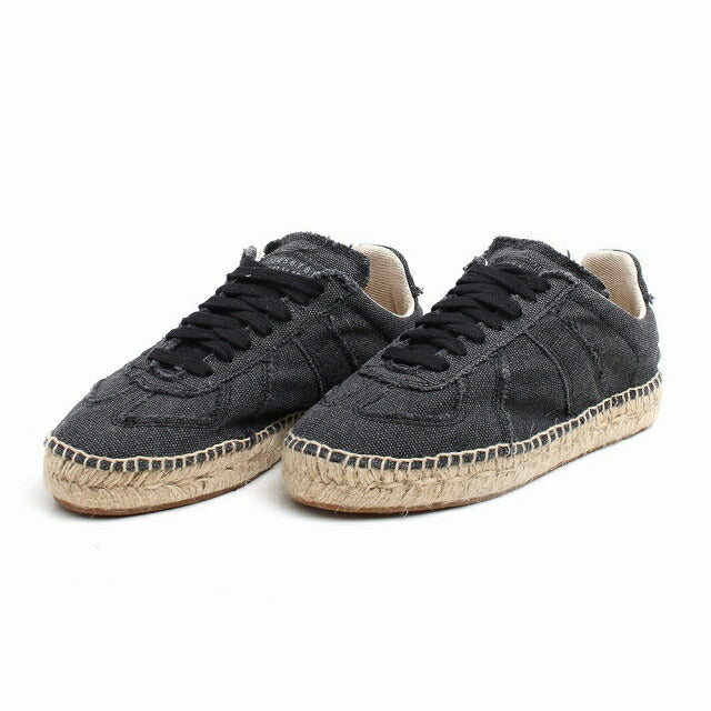 メゾンマルジェラ MAISON MARGIELA スニーカー S58WS0214P4751T8013-370 レディース レプリカ エスパドリーユ ブラック WQ00048583