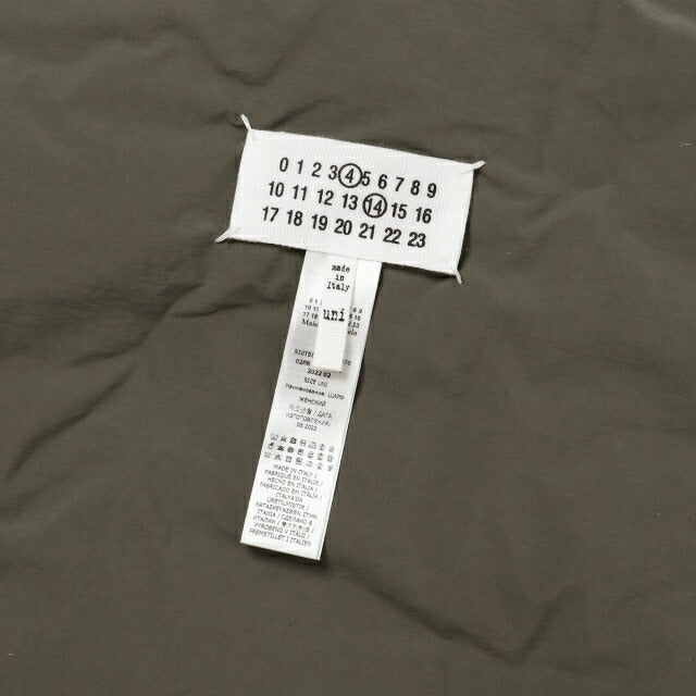 メゾンマルジェラ MAISON MARGIELA マフラー SI0TE0001-S54870-727 メンズ レディース オリーブ WQ00048589