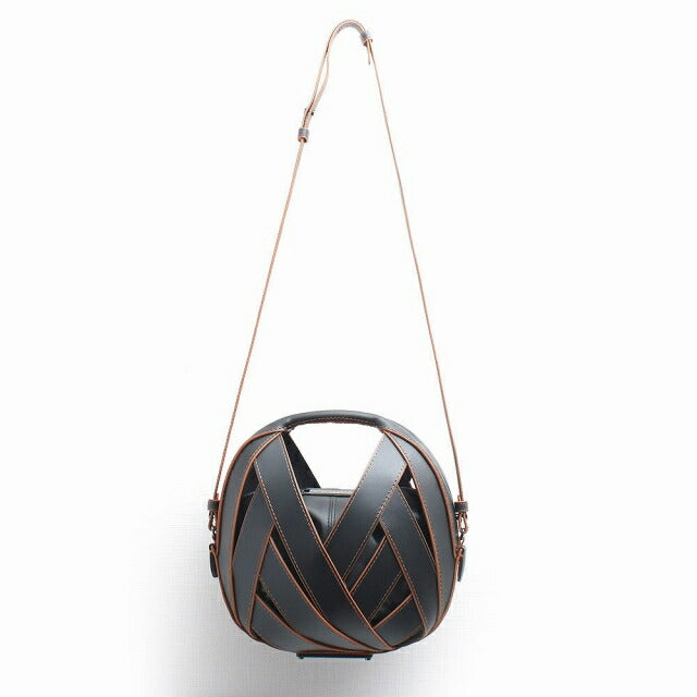 ペランパリ PERRIN PARIS ショルダーバッグ RIV31CALWS-BLACK レディース プチパニエスモール LE PETIT PANIER BLACK CARAMEL WQ00048595