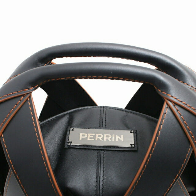 ペランパリ PERRIN PARIS ショルダーバッグ RIV31CALWS-BLACK レディース プチパニエスモール LE PETIT PANIER BLACK CARAMEL WQ00048595