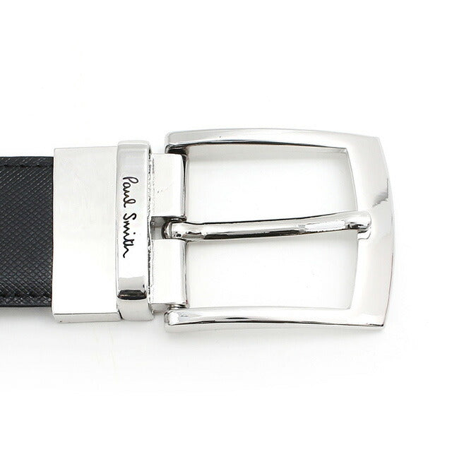 ポールスミス PAUL SMITH ベルト M1A-4437-BCUT-78 メンズ ブラック ブラウン シルバー WQ00048795