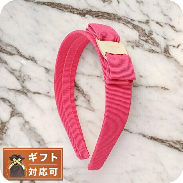 フェラガモ ヴァラ カチューシャ　レッド SalvatoreFerragamo フェラガモ VARA ヴァラ カチューシャ ヘア