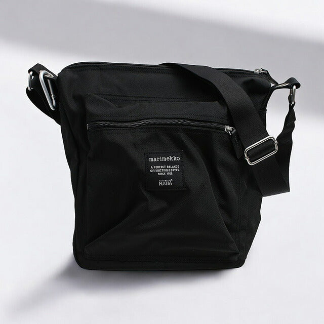 マリメッコ MARIMEKKO ショルダーバッグ 026991-999 レディース ブラック WQ00050547