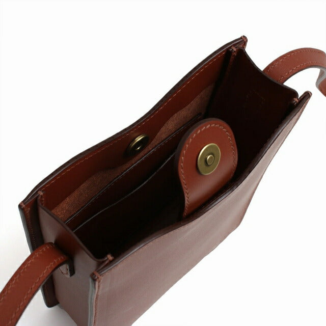 イルビゾンテ IL BISONTE ショルダーバッグ BCR325-PV0041-BW470 レディース ブラウン WQ00050559