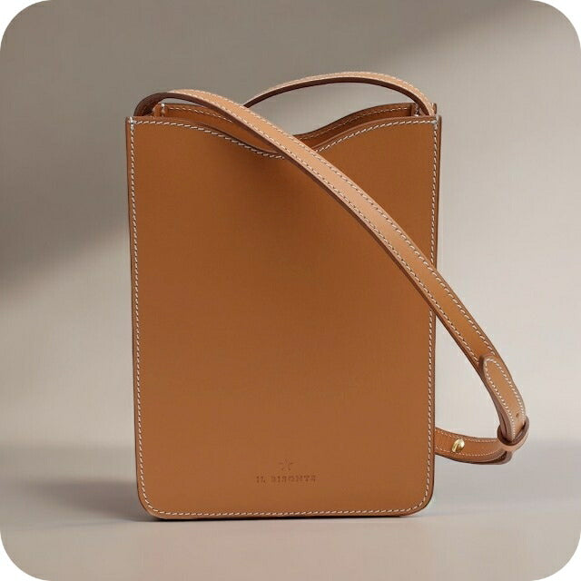 イルビゾンテ IL BISONTE ショルダーバッグ BCR325-PV0041-NA200 レディース ヌメ ナチュラル WQ00050560