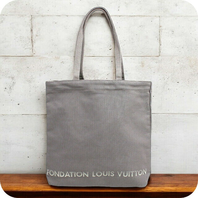 フォンダシオンルイヴィトン FONDATION LOUIS VUITTON ルイヴィトン美術館限定モデル トートバッグ LV-FDT-GY グレー WQ00050692