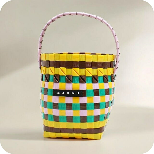 マルニ MARNI M00332-M00IW-0M214 ハンドバッグ レディース マーケット MARKET マルチカラー イエロー WQ00050929