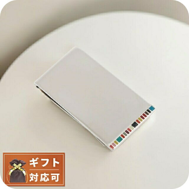 ポールスミス PAUL SMITH マネークリップ M1A-MONE-MFINER-92 メンズ シルバー マルチカラー WQ00051013