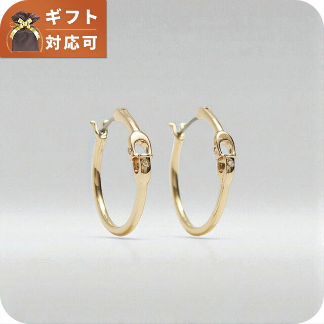 コーチ COACH ピアス 408160GLD710 レディース ゴールド WQ00051078