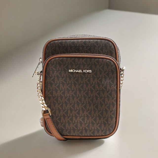 マイケルコース MICHAEL KORS ショルダーバッグ 35F1GTVC2B-BROWN レディース ジェットセットトラベル JET SET TRAVEL ブラウン WQ00051112
