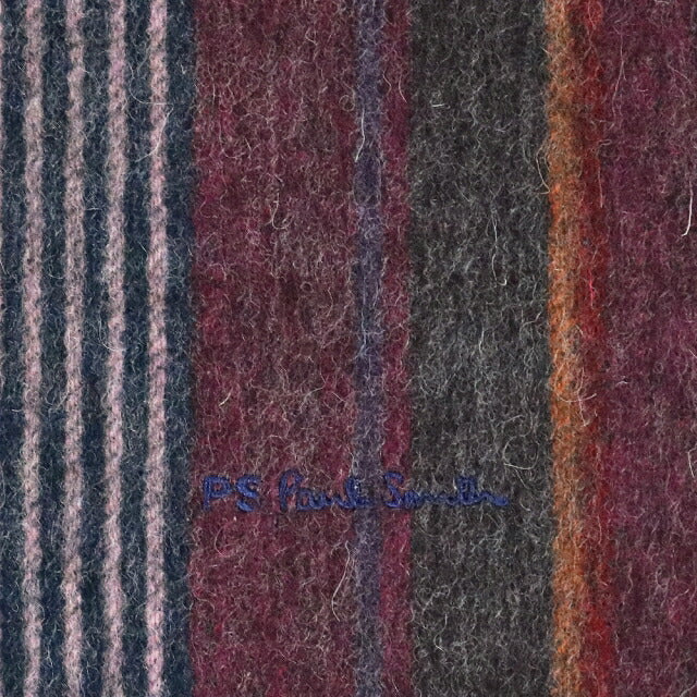 ポールスミス PAUL SMITH マフラー M2A-150K-M459-28 メンズ バーガンディ WQ00051126