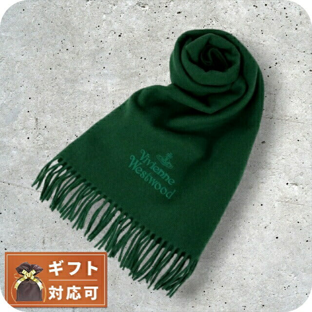 VIVIENNE WESTWOOD マフラー ストール オーブロゴ 刺繍 Vivienne Westwood 並行輸入品 ヴィヴィアンウエストウッド