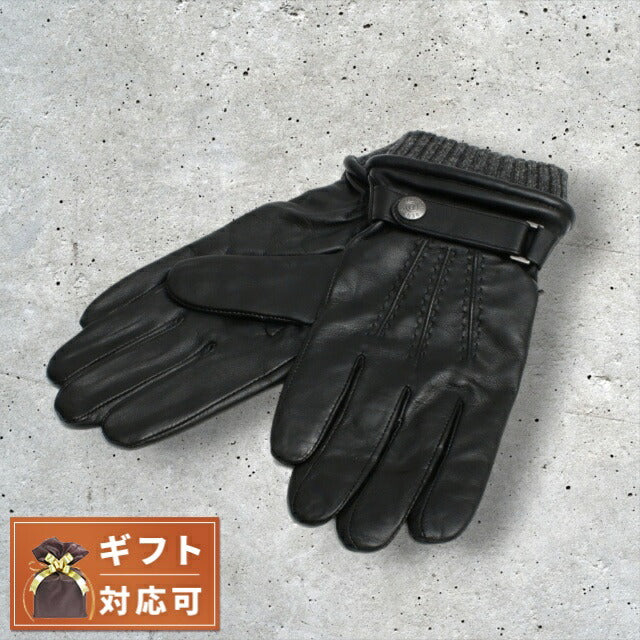 DENTS HENLEY Touch Panel Compatible Gloves 5-9204-BLACK-L Men&