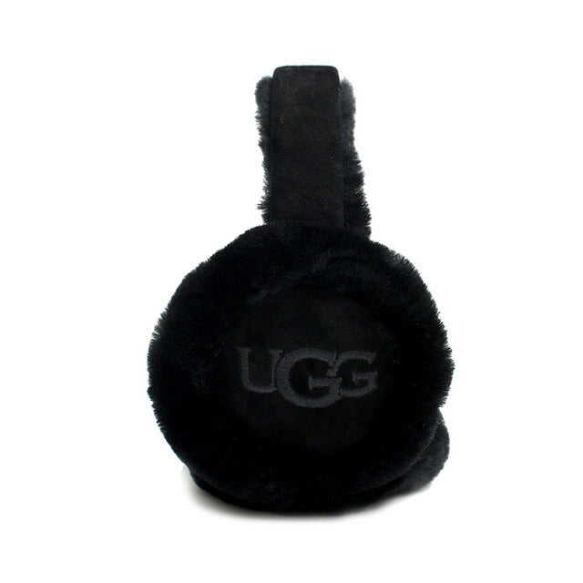 アグ UGG Sheepskin Embroidery Earmuff イヤーマフ 耳当て 20955-BLK レディース ブラック WQ00051563