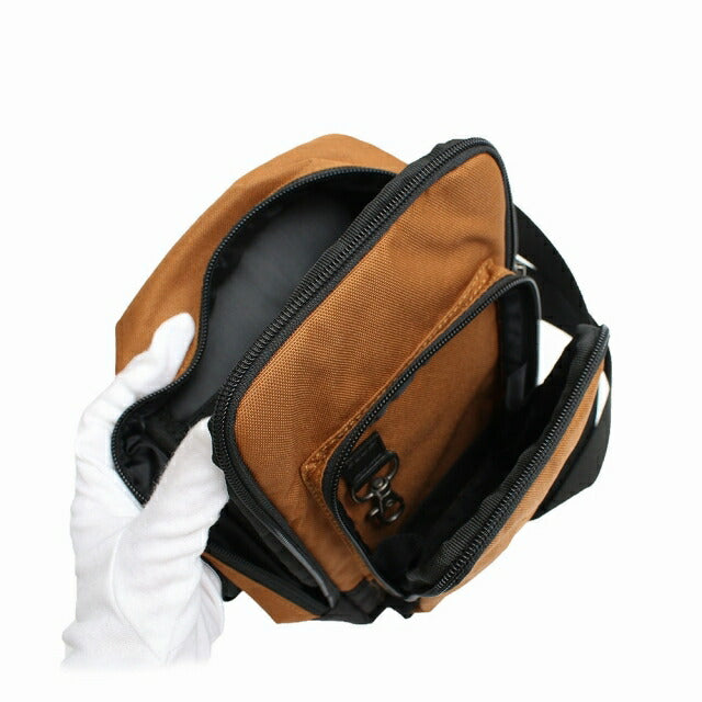 カーハート Carhartt ショルダーバッグ B0000305-BROWN Crossbody Zip Bag メンズ ブラウン WQ00051581
