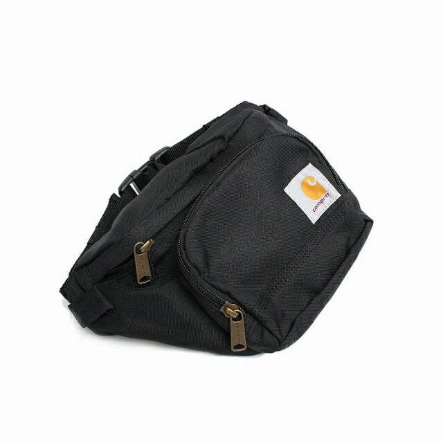 カーハート Carhartt ボディバッグ B0000401-BLACK Classic Waist Pack メンズ ブラック WQ00051588
