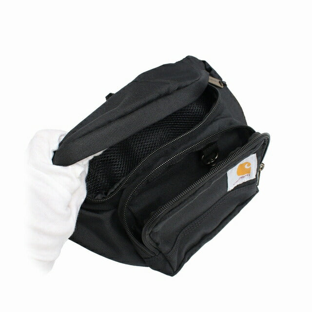 カーハート Carhartt ボディバッグ B0000401-BLACK Classic Waist Pack メンズ ブラック WQ00051588