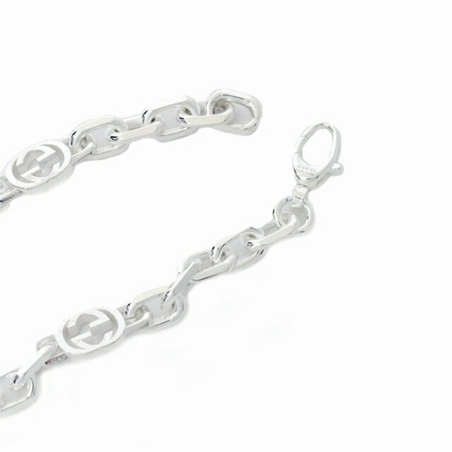 グッチ GUCCI インターロッキングG ブレスレット 620798-J8400-8106-20 レディース シルバー WQ00051609