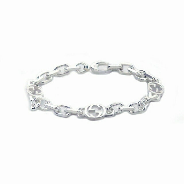 グッチ GUCCI インターロッキングG ブレスレット 620798-J8400-8106-20 レディース シルバー WQ00051609