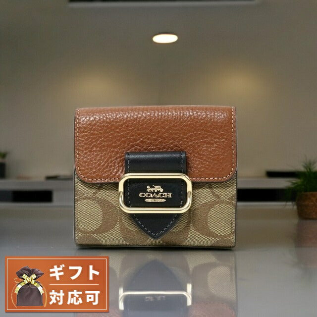 コーチ COACH 二つ折り財布 CF472-IME7V レディース カーキ