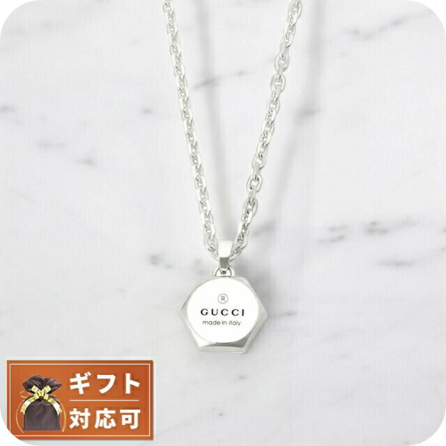 グッチ GUCCI TRADEMARK NECKLACE ネックレス 779175-J8400-8106 レディース シルバー WQ00051680