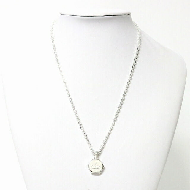 グッチ GUCCI TRADEMARK NECKLACE ネックレス 779175-J8400-8106 レディース シルバー WQ00051680