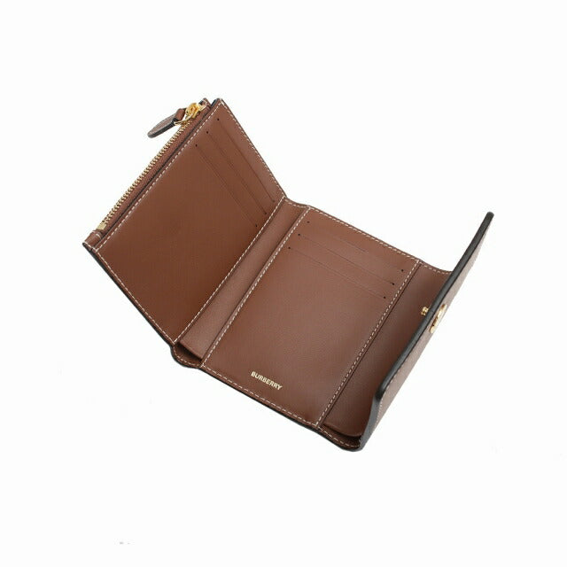 バーバリー BURBERRY LANCASTER 三つ折り財布 8057977 レディース ブラウン WQ00051709