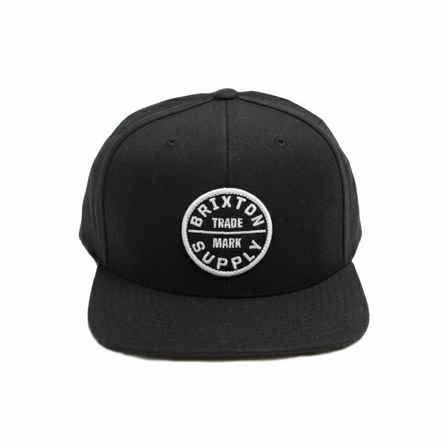 ブリクストン BRIXTON OATH 3 SNAPBACK キャップ 帽子 10777-BLACK メンズ ブラック WQ00051757