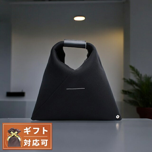 エムエムシックス MM6 JAPANESE MINI ハンドバッグ M60606-P6414-T8013 レディース ブラック WQ00051779