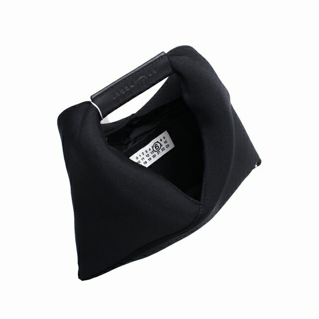 エムエムシックス MM6 JAPANESE MINI ハンドバッグ M60606-P6414-T8013 レディース ブラック WQ00051779