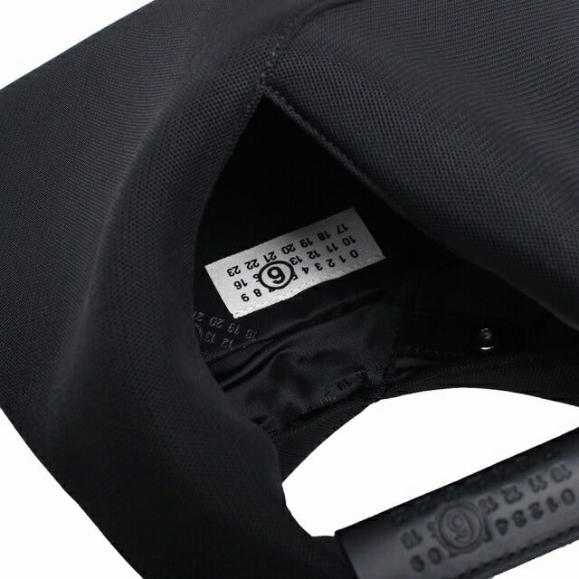 エムエムシックス MM6 JAPANESE MINI ハンドバッグ M60606-P6414-T8013 レディース ブラック WQ00051779