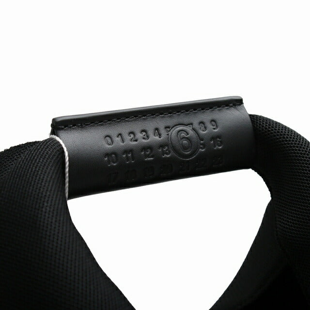 エムエムシックス MM6 JAPANESE MINI ハンドバッグ M60606-P6414-T8013 レディース ブラック WQ00051779