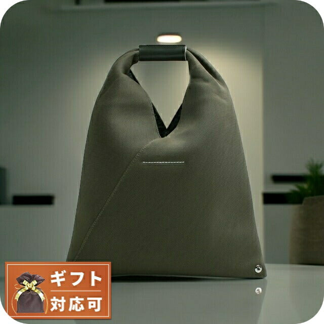 エムエムシックス MM6 JAPANESE SMALL ハンドバッグ M60607-P6414-T5187 レディース シャークグレー グリーン WQ00051780