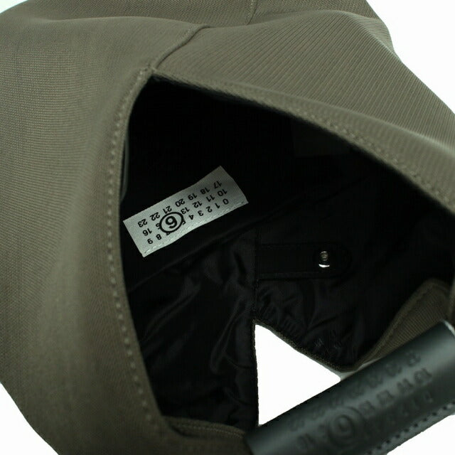 エムエムシックス MM6 JAPANESE SMALL ハンドバッグ M60607-P6414-T5187 レディース シャークグレー グリーン WQ00051780