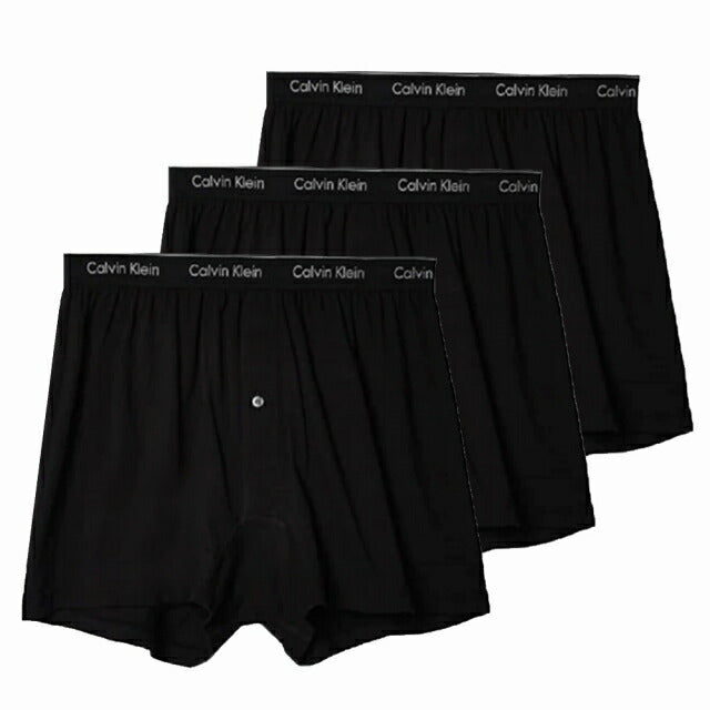 カルバンクライン CALVIN KLEIN アンダーウェア 下着 CK ニットトランクス NB4005-001-L メンズ ブラック WQ00051783