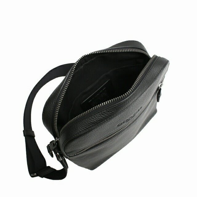 コーチ COACH ショルダーバッグ 4011-QB-BK 鞄 レザー メンズ ブラック WQ00051800