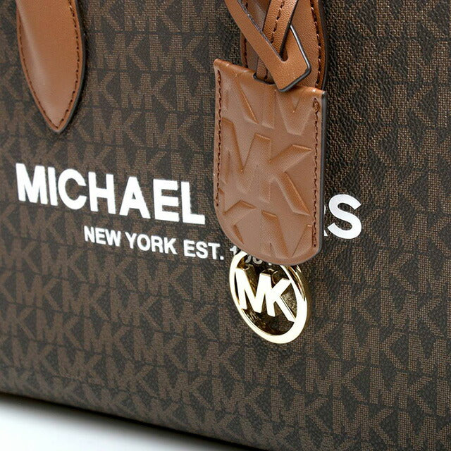 マイケルコース MICHAEL KORS MIRELLA SM SHOPPER TZ ×BODY トートバッグ 35F2G7ZC5B-BROWN レディース ブラウン WQ00051810