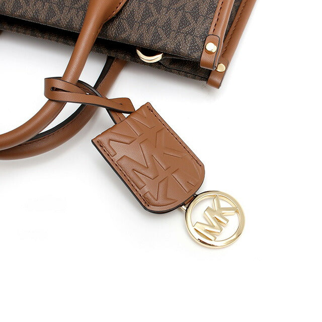 マイケルコース MICHAEL KORS MIRELLA SM SHOPPER TZ ×BODY トートバッグ 35F2G7ZC5B-BROWN レディース ブラウン WQ00051810