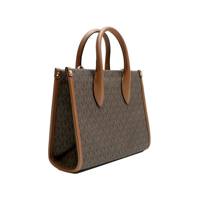 マイケルコース MICHAEL KORS MIRELLA SM SHOPPER TZ ×BODY トートバッグ 35F2G7ZC5B-BROWN レディース ブラウン WQ00051810