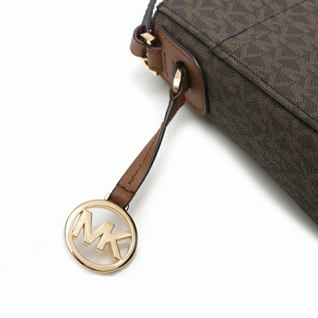 マイケルコース MICHAEL KORS JET SET TRAVEL LG MESSENGER ショルダーバッグ 35F8GTVM7B-BROWN レディース ブラウン WQ00051814