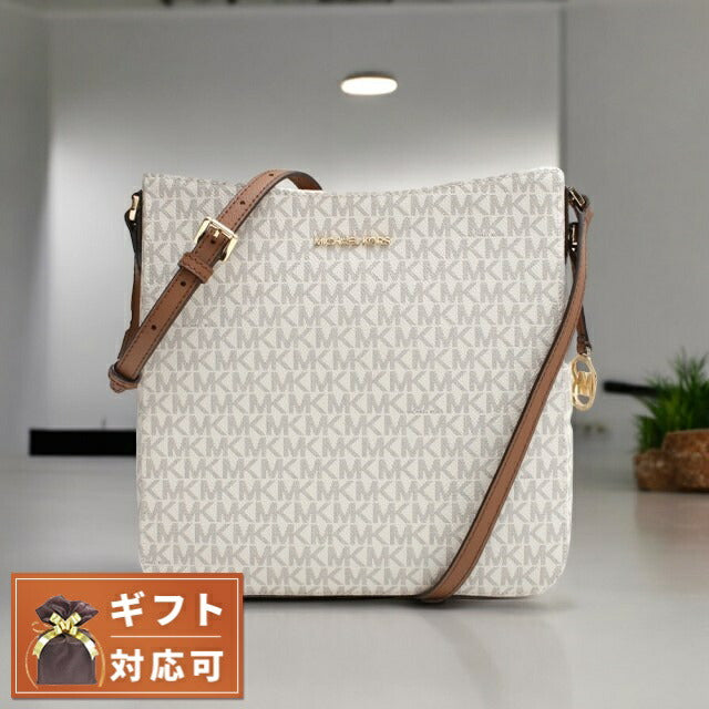 マイケルコース MICHAEL KORS JET SET TRAVEL LG MESSENGER ショルダーバッグ 35F8GTVM7B-VANILLA レディース バニラ WQ00051815
